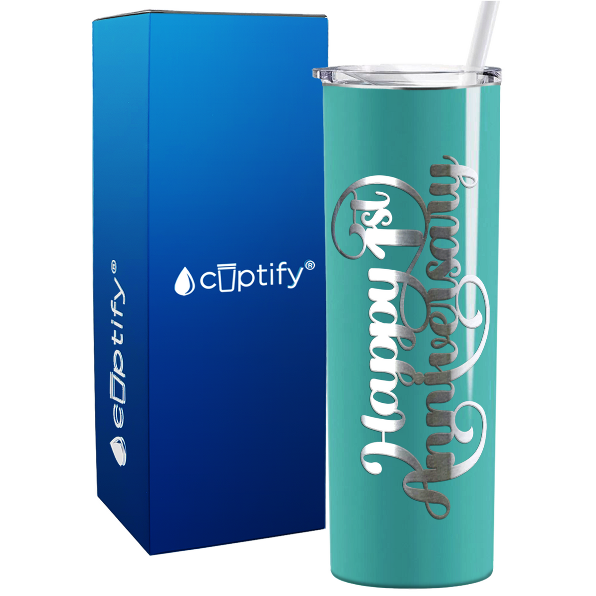 anniversary skinny tumbler