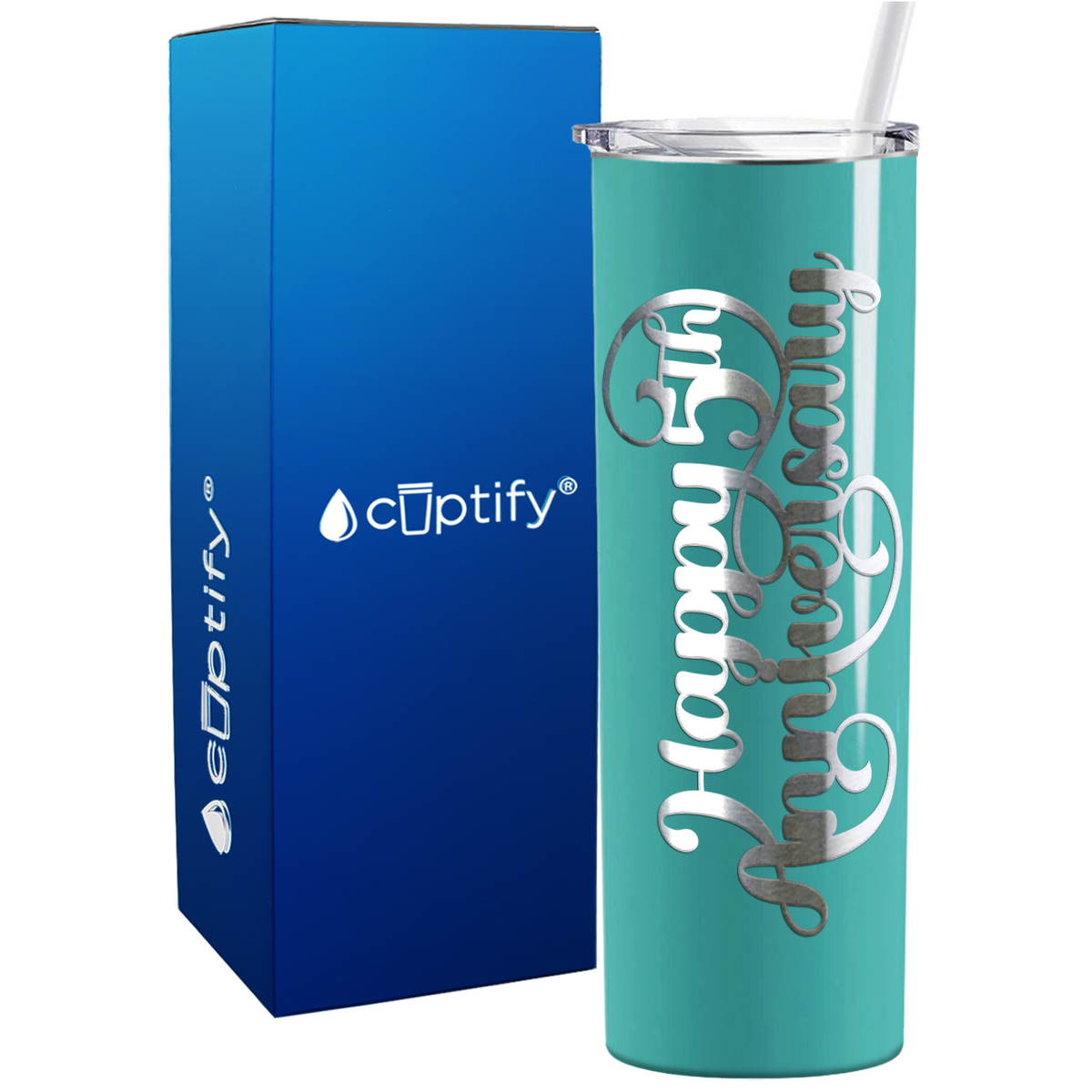 anniversary skinny tumbler
