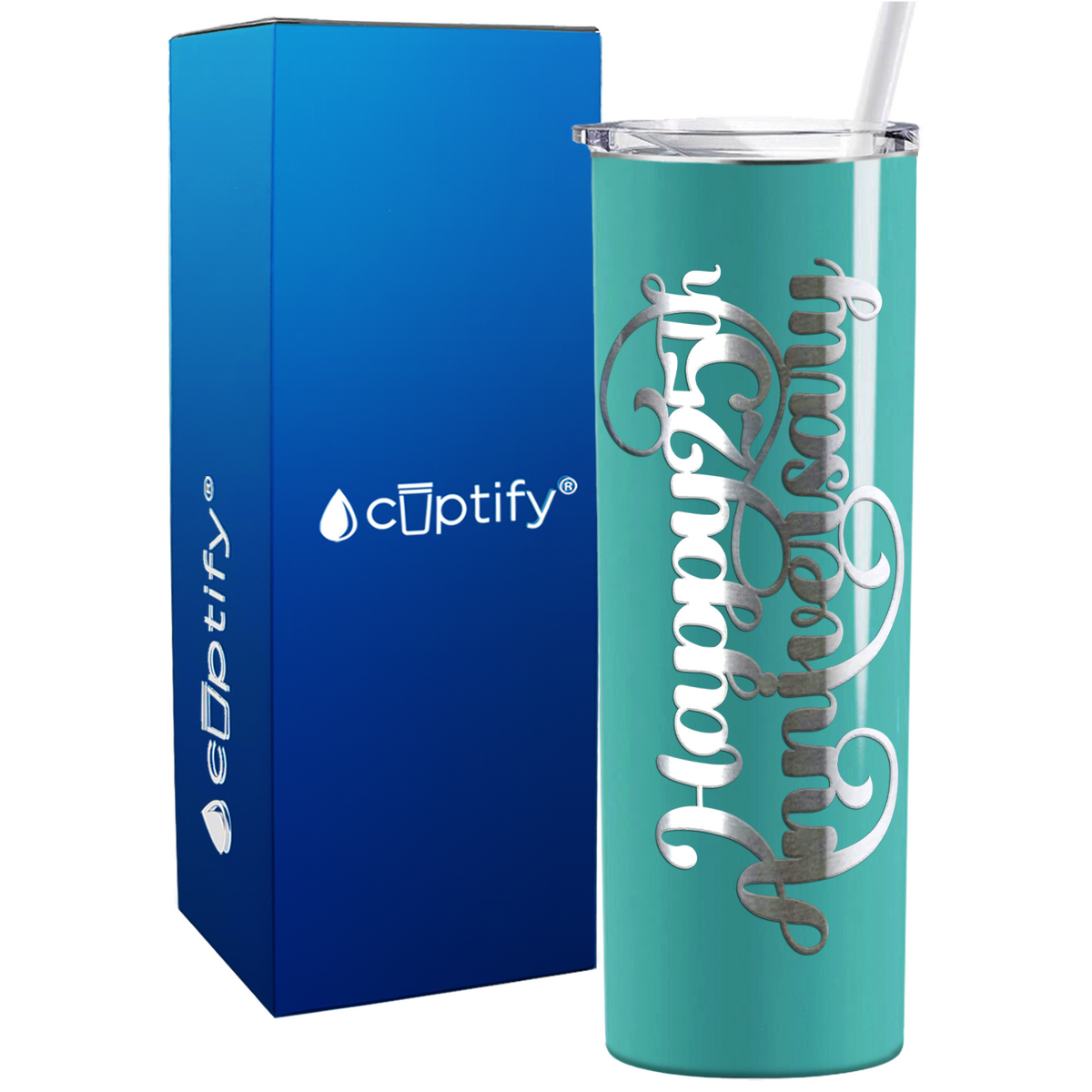 anniversary skinny tumbler