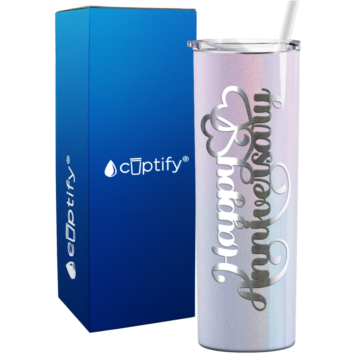 anniversary skinny tumbler