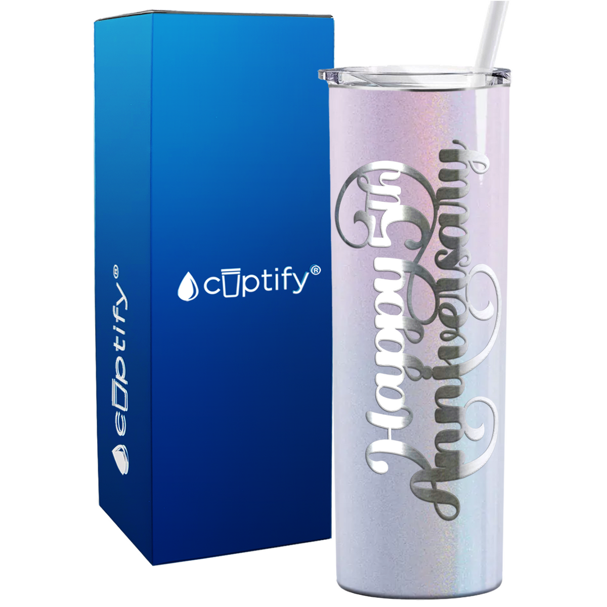 anniversary skinny tumbler