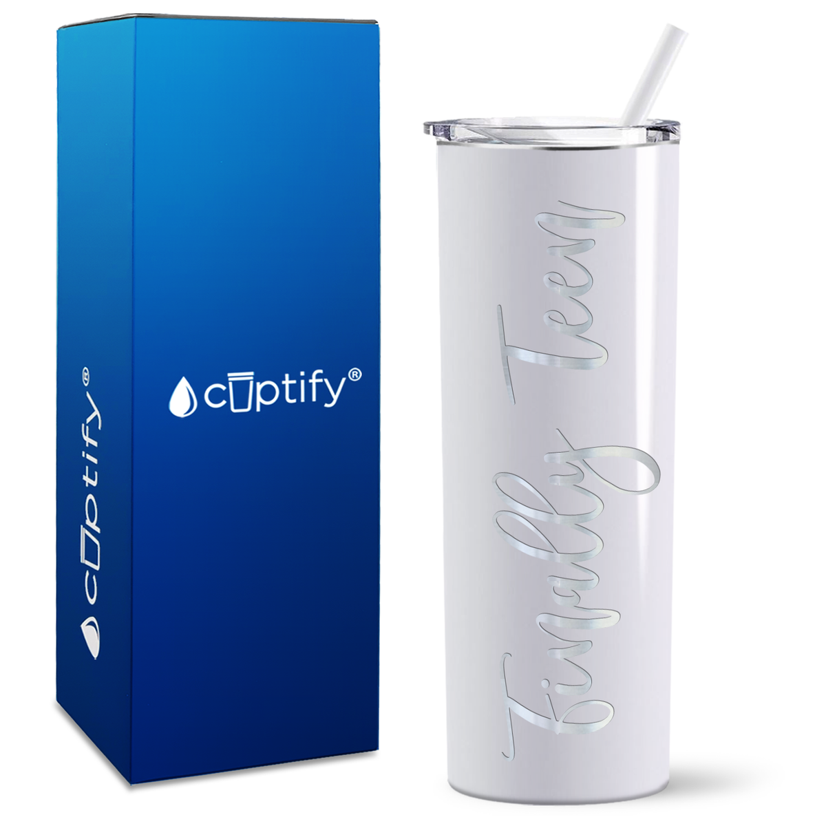 Finally Teen on 20oz Skinny Tumbler