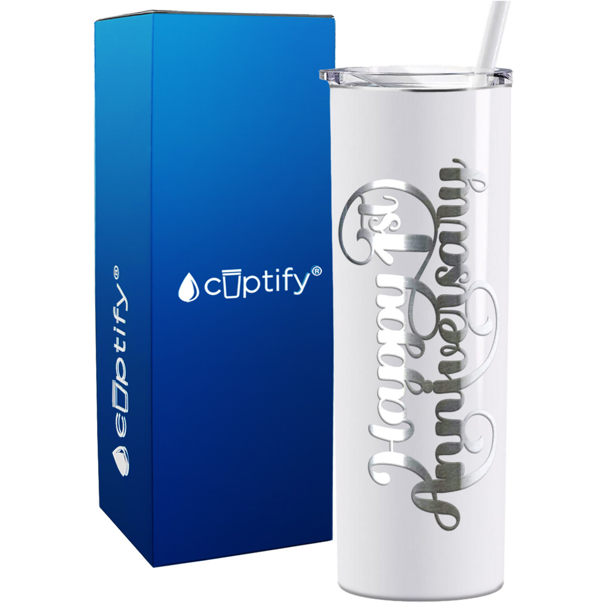 anniversary skinny tumbler