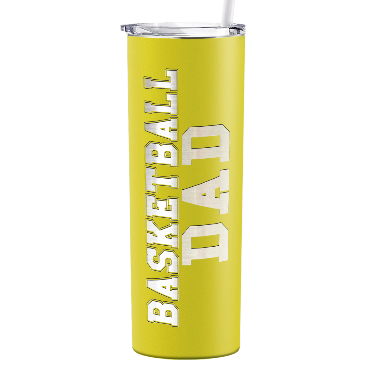 Basketball Dad on 20oz Skinny Tumbler