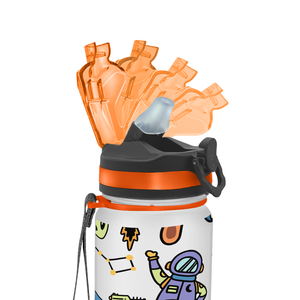 Outer Space Personalized Kids Bottle with Straw 20oz Tritan™ Water Bottle
