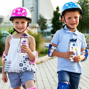 Unicorn Glasses Personalized Kids Bottle with Straw 20oz Tritan™ Water Bottle