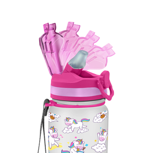 Happy Unicorn Personalized Kids Bottle with Straw 20oz Tritan™ Water Bottle