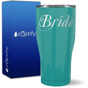 Bridesmaid on 27oz Curve Tumbler