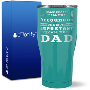 Accountant Dad on 27oz Curve Tumbler