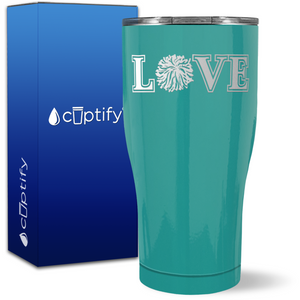 Love Cheer on 27oz Curve Tumbler