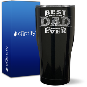 Best Dad Ever on 27oz Curve Tumbler