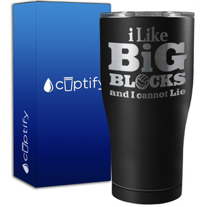 I Like Big Blocks 27oz Curve Stainless Steel Tumbler