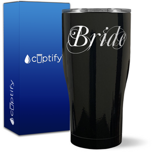 Bridesmaid on 27oz Curve Tumbler