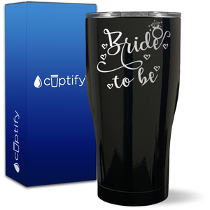 Bride to Be on 27oz Curve Tumbler