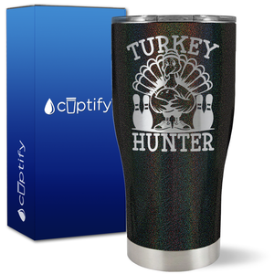 Bowling Turkey Hunter on 27oz Curve Tumbler