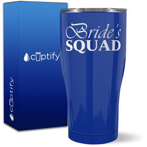 Bride's Squad on 27oz Curve Tumbler