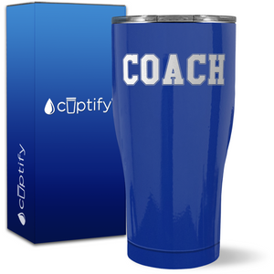 Coach on 27oz Curve Tumbler