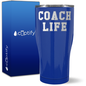 Coach Life on 27oz Curve Tumbler