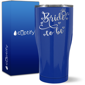 Bride to Be on 27oz Curve Tumbler