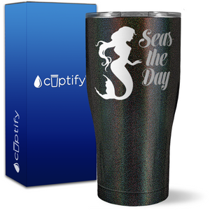 Seas the Day on 27oz Curve Tumbler