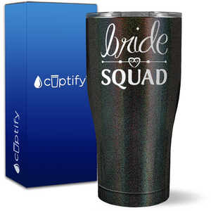 Bride Squad Heart on 27oz Curve Tumbler