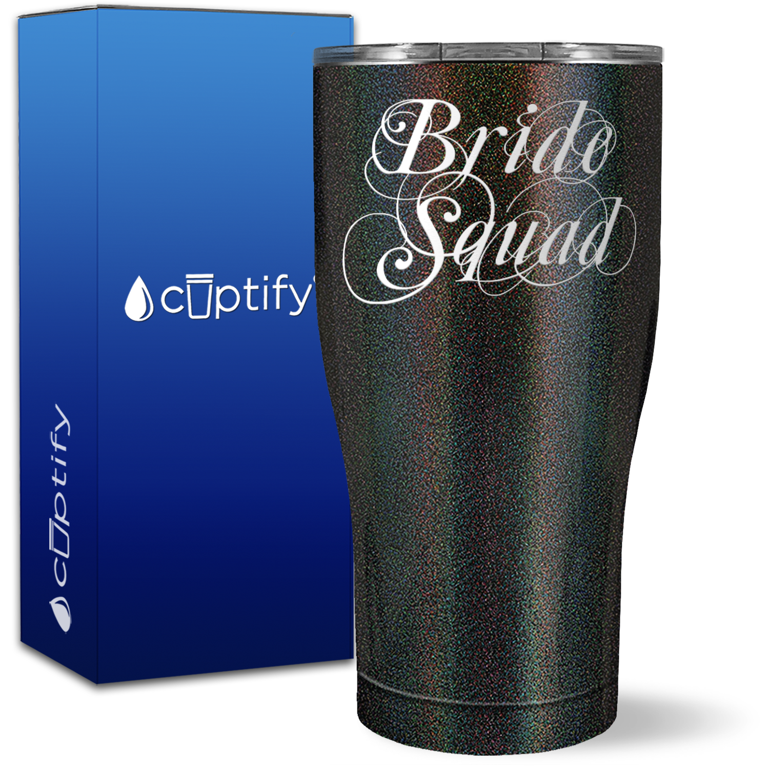 Bride Squad on 27oz Curve Tumbler