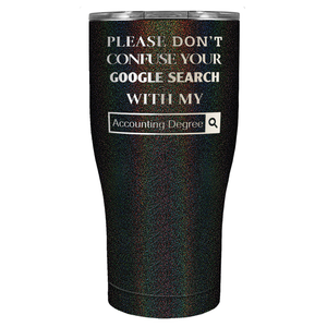 Accountant We do Precision Guess Work on 27oz Stainless Steel Tumbler