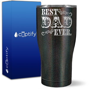 Best Dad Ever Design on 27oz Curve Tumbler