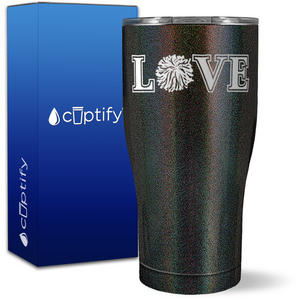 Love Cheer on 27oz Curve Tumbler