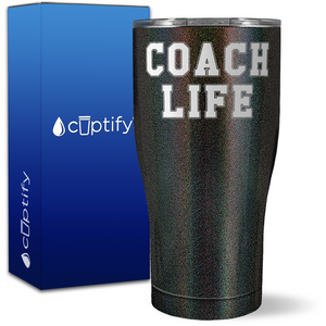 Coach Life on 27oz Curve Tumbler