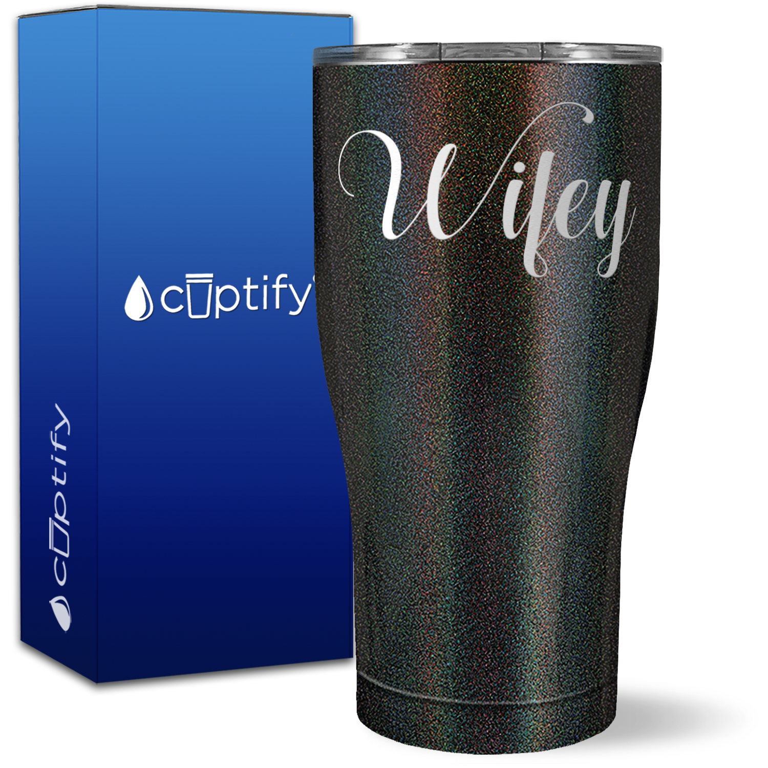 Wifey on 27oz Curve Tumbler