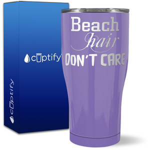 Beach Hair Don’t Care on 27oz Curve Tumbler