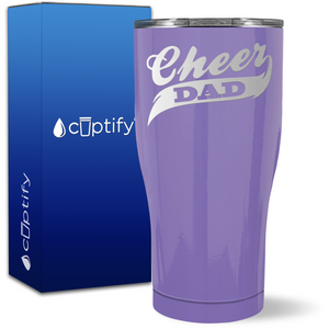 Cheer Dad on 27oz Curve Tumbler