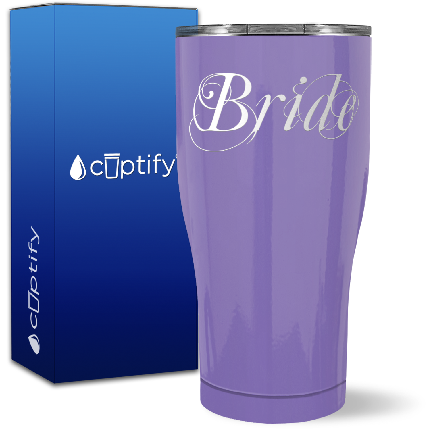 Bridesmaid on 27oz Curve Tumbler