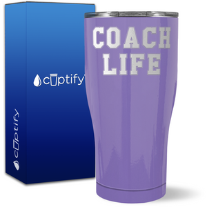 Coach Life on 27oz Curve Tumbler