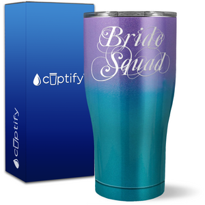 Bride Squad on 27oz Curve Tumbler