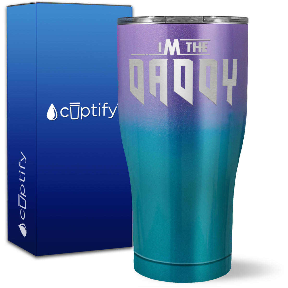 I'm the Daddy on 27oz Curve Tumbler