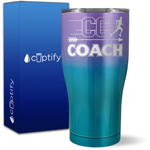 Cross Country Coach on 27oz Curve Tumbler