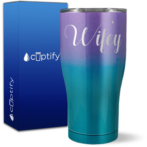 Wifey on 27oz Curve Tumbler