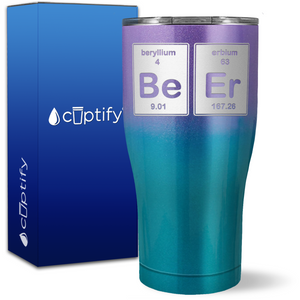 The Science of Beer on 27oz Curve Tumbler