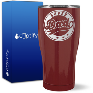 Super Dad on 27oz Curve Tumbler