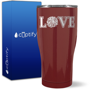 Love Cheer on 27oz Curve Tumbler