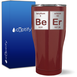 The Science of Beer on 27oz Curve Tumbler