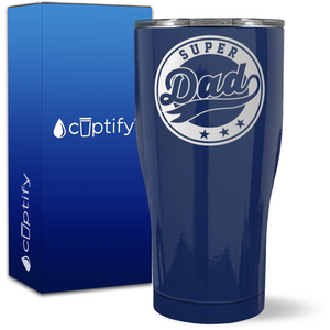 Super Dad on 27oz Curve Tumbler