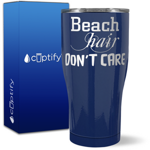 Beach Hair Don’t Care on 27oz Curve Tumbler