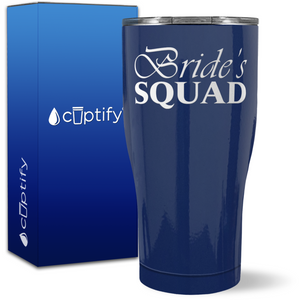 Bride's Squad on 27oz Curve Tumbler