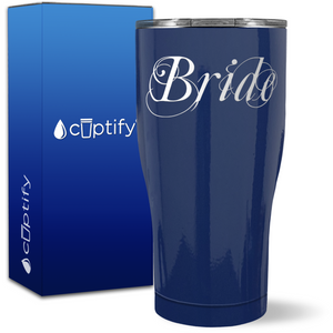 Bridesmaid on 27oz Curve Tumbler