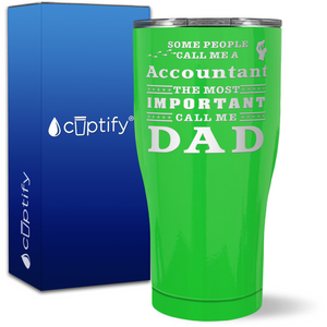 Accountant Dad on 27oz Curve Tumbler