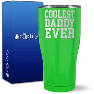 Coolest Daddy Ever on 27oz Curve Tumbler