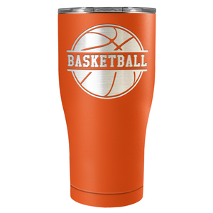 Basketball Ball on 27oz Curve Tumbler